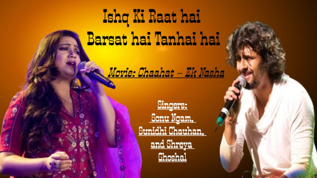 Ishq Ki Raat Lyrics in hindi