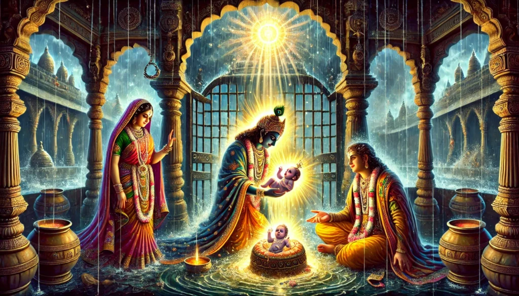 भगवान श्री कृष्ण के जन्म की कहानी