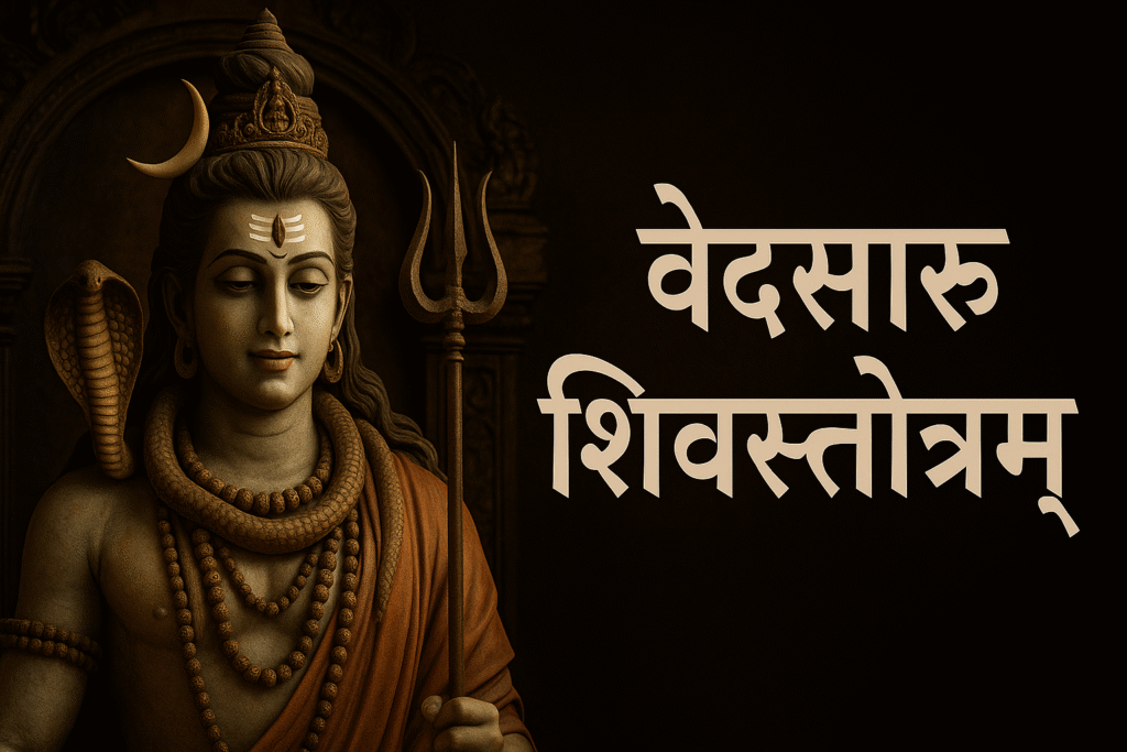 वेदसार शिव स्तोत्रम